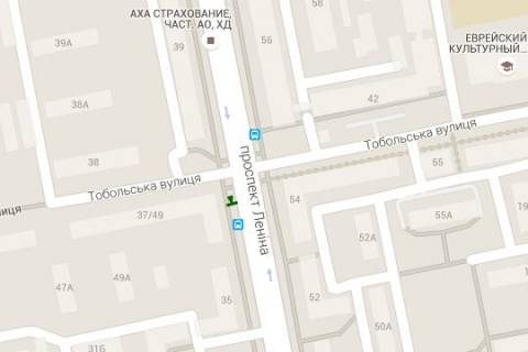 Бэклайт A в Харькове, 1.2x1.8  Науки просп. (Леніна просп.) - вул. Вартових Неба (Тобольська)., (зупинка) №1 схема