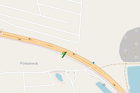 Билборд A в Васильевке, 3x6  Київ - Обухів, 12км + 400м від Києва (справа в напр. Обухова (ресторан "Три мушкетёра")) схема