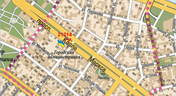 Беклайт A у Дніпро (Дніпропетровськ), 1.2x1.8  Дмитра Яворницького (Карла Маркса) просп. - Воскресенська вул. (Леніна вул.), (зупинка) №8 схема