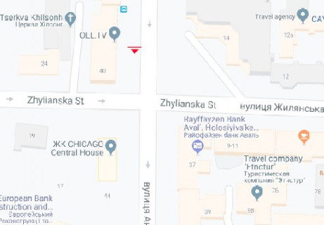 Ситискролл B в Киеве, 1.2x1.7  Антоновича вул. (Горького)., 40 схема