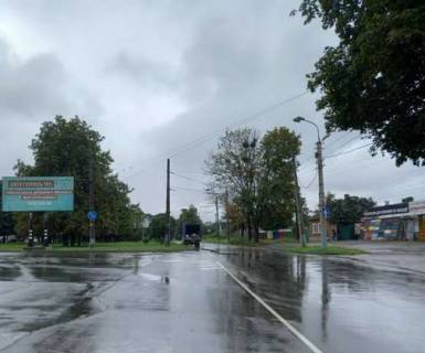 Билборд A в Сумах, 3x6  Степана Бандери вул. (Баумана вул.), 10 - Лепехівська вул. фото 1