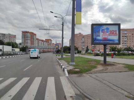 Ситилайт A в Харькове, 1,2х1,8  просп. Аерокосмічний (Гагаріна). - Гольдбергівська вул. (1-ої Кінної Армії вул.) фото 1