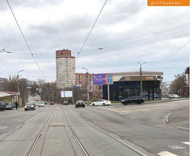 Билборд A в Днепр (Днепропетровск), 3x6  Архітектора Олега Петрова (Чернишевського) вул., 29 - Гоголя вул. фото 1