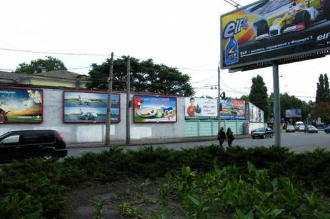 Billboard A in Vasylivka, 3x6  Bogdana Hmel'nic'kogo st. - Mecnikova st. - Gospital'na st. Photo 1