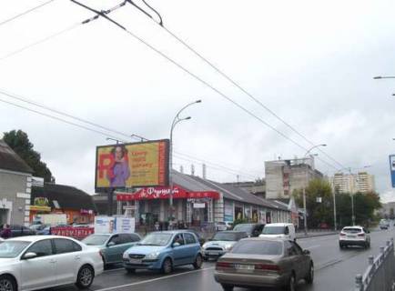 Билборд B в Киеве, 3x6  Мостицька вул. - Вишгородська вул. фото 1