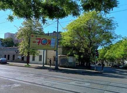 Билборд A в Одессе, 3x6  Колонтаєвська вул. - Мастерська вул., 39 фото 1