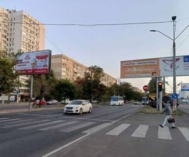 Билборд B в Одессе, 3x6  Семена Палія дорога (Дніпропетровська дорога), 82 - Марсельська вул. фото 1