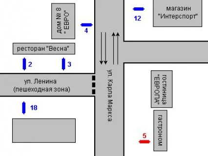 Беклайт A у Кропивницький (Кіровоград), 1.2x1.8  Велика Перспективна вул., 15/7 - Степана Бандери вул. (Гагаріна) схема