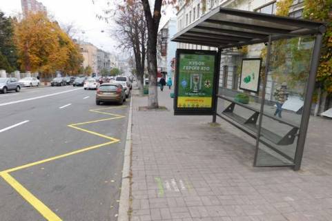 Билборд A в Васильевке, Нестандарт  Симона Петлюри вул., 2 (брендування) фото 1