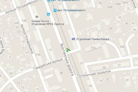 Білборд, Бігборд (Борд)  A у Василівці, 3x6  Фонтанська дорога, 55 схема