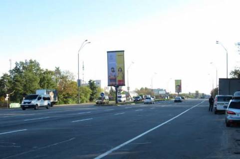 Билборд A в Васильевке, 6x3  Броварський просп., на розподілювачі №1 (в напрямку Броварів) фото 1