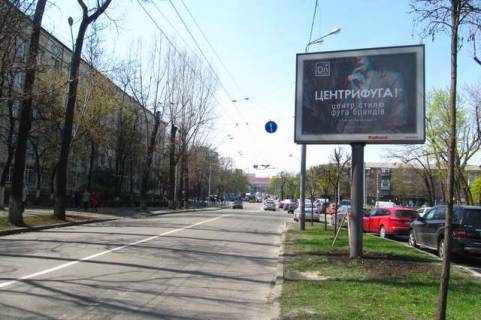 Ситилайт A в Киеве Дорогожицька вул., 9, розподілювач  (в напрямку О.Теліги) фото 1