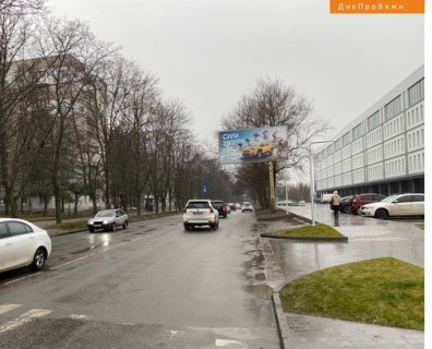 Билборд A в Днепр (Днепропетровск), 3x6  Пилипа Орлика просп. (Ілліча просп.), 15 - Хмельницького Богдана вул. фото 1