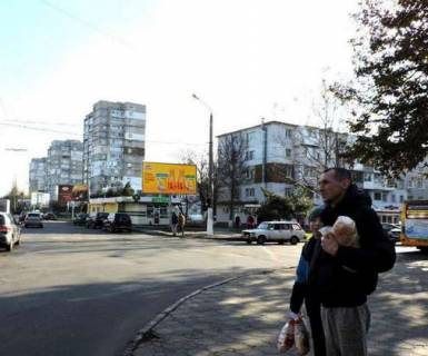 Билборд A в Одессе, 3x6  Академіка Філатова вул. - Варненська вул. (Дмитра Байди-Вишневецького вул.) фото 1