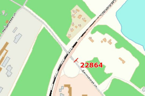 Билборд A в Васильевке, 3x6  Дахнівська вул. - Золотоніське шосе схема