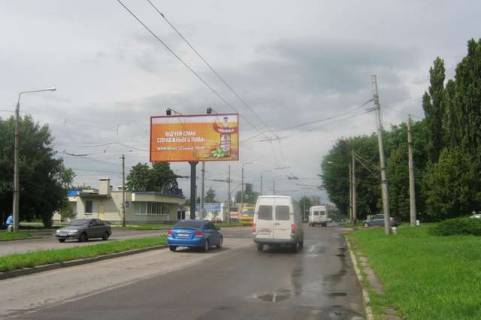 Билборд A в Васильевке, 3x6  Великотирнівська вул. - Героїв Сталінграду вул. (від автовокзалу) фото 1