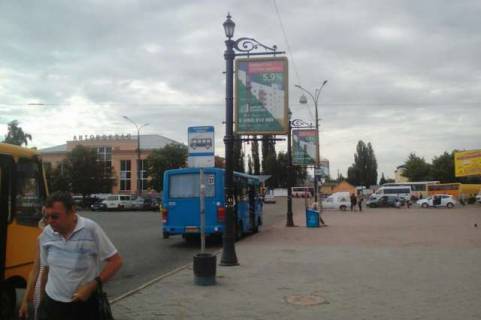 Беклайт A у Чернігові, 1.2x1.8  Вокзальна пл., (№2) Фото 1