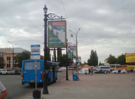 Сiтiлайт A у Чернігові, 1.2x1.8  Вокзальна пл., (№2) Фото 1