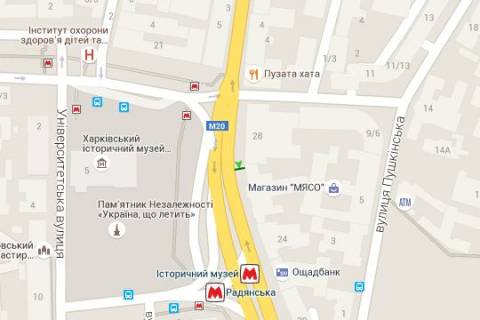 Citylight B in Vasylivka, 1.2x1.8  Konstitucii pl., 26 (No2) scheme