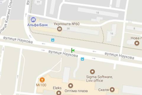 Prismatron, Prism A in Vasylivka, 3x6  Naukova st., 30 (prizma) (do st. Kul'parkivs'ka) - 424430 scheme