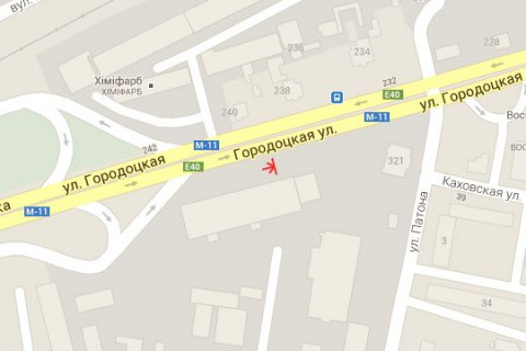 Билборд A в Васильевке Городоцька вул., 240 схема