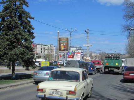 Бэклайт A в Николаеве, 1.2x1.8  Садова вул. - Центральний просп. (Леніна просп.), (№2) фото 1