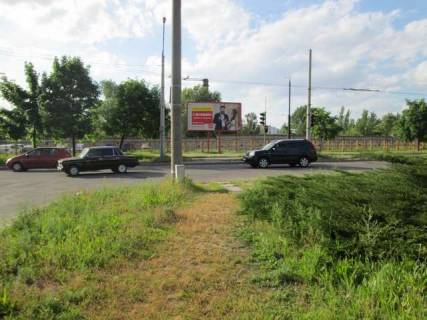 Билборд A в Васильевке, 3x6  Привокзальна вул. (Луначарського вул.) - Новокузнецька вул. фото 1