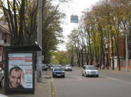 Ситилайт B в Одессе, 1.2x1.8  Успенська вул., 3 - Леонтовича вул. (Бєлінського) (остановка) фото 1