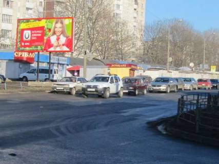 Білборд, Бігборд (Борд)  B у Василівці, 3x6  Київська вул. - 15-го Квітня вул. Фото 1