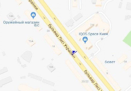Скроллер A в Киеве, 1.86x1.27  Лесі Українки бульв., 9 - 654431 фото 1