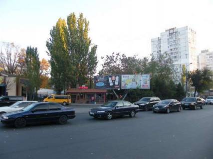 Білборд, Бігборд (Борд)  A у Василівці, 3x6  Академіка Заболотного вул. - Добровольського просп. (ліва) Фото 1