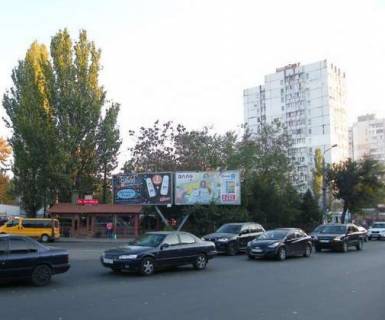 Билборд A в Одессе, 3x6  Академіка Заболотного вул. - Князя Володимира Великого просп.(Добровольського просп.). (ліва) фото 1
