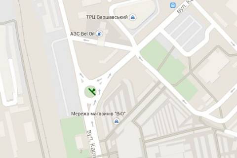 Билборд A в Васильевке, 3x6  Карпенка-Карого вул. - Конякіна вул. (от вул.Конякина) схема