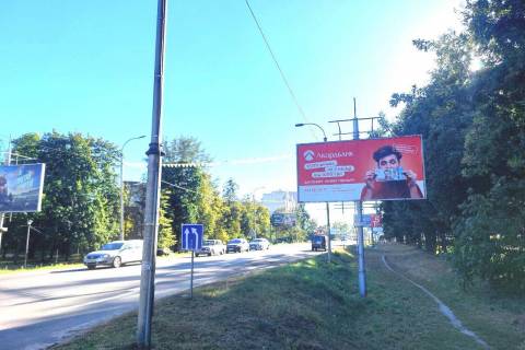 Билборд A в Буче, 3x6  Київ - Ковель, 15км+950м (Нове шосе-Польова вул.) (Буча, Варшавская трасса, у напрямку  Бородянки) фото 1