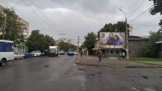 Билборд A в Васильевке, 3x6  Британська вул. (Горького вул.), 4 фото 1