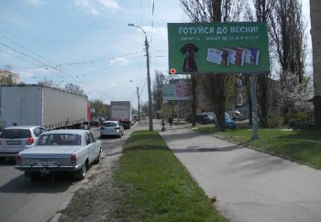 Билборд A в Черкассах, 3x6  Хіміків просп., 42 - Рози Люксембург вул. фото 1