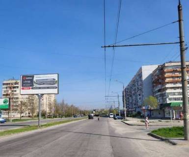 Билборд A в Запорожье, 3x6  Новокузнецька вул., 13 фото 1