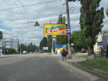 Билборд A в Васильевке, 3x6  Полтавська вул., 60 - Дружби народів пл. фото 1
