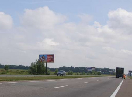 Билборд B на трассах Киевской области, 3x6  Київ - Чернігів, 10 км + 710 м (зліва в  напр. м. Чернігова;  3км від Броварів) фото 1