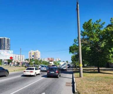 Билборд A в Запорожье, 3x6  Прибережна автомагістраль  - Українська вул. (№ 1) фото 1