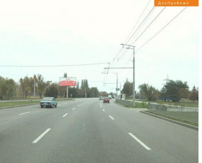 Билборд A в Днепр (Днепропетровск), 3x6  Набережна Заводська вул., 53 - Гафурової Фатіми вул. фото 1
