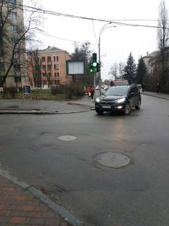 Ситилайт B в Киеве, 1,2х1,8  Преображенська вул. (Івана Клименка вул.), ресторан "Черноморка" - Максима Кривоноса вул. фото 1