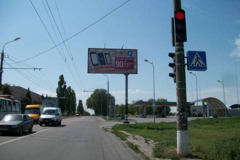 Білборд, Бігборд (Борд)  A у Василівці, 3x6  Роменська вул., (Педуніверситет) Фото 1