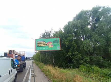 Билборд A в Подгорцах, 3x6  Київ - Обухів, 10км + 450м від Києва (у напрямку  Обухова (ресторан "Ранчо")) фото 1