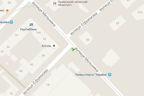 Скролер, Скрол A у Львові О. Мельника вул., 18 - 271548 схема