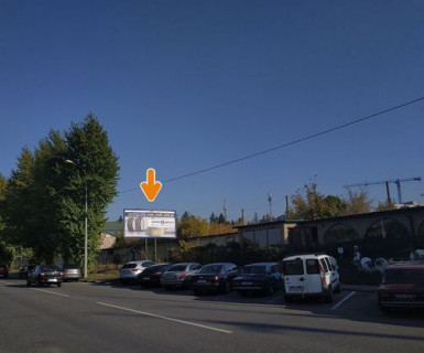 Билборд A в Харькове, Нестандарт  Новгородська вул., 76 - Барестова вул. фото 1