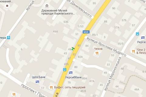 Сiтiлайт B у Василівці, 1.2x1.8  Сумська вул., 49 схема