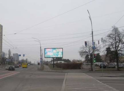 Видеоборд A в Киеве, 4x8  Воскресенський просп. — Алішера Навої просп. - 478812 фото 1