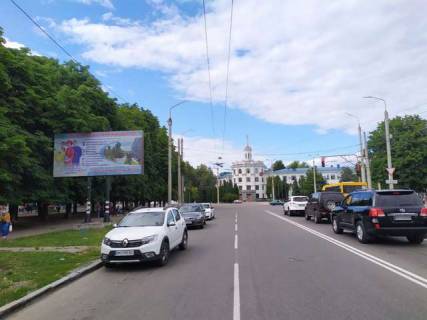 Білборд, Бігборд (Борд)  B у Василівці, 3x6  Британська вул. (Горького вул.) - Хворостянка вул. (Праці вул.) Фото 1