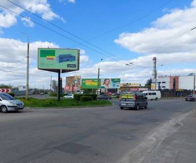 Билборд A в Луцке, 3x6  Карпенка-Карого вул. - Конякіна вул. фото 1